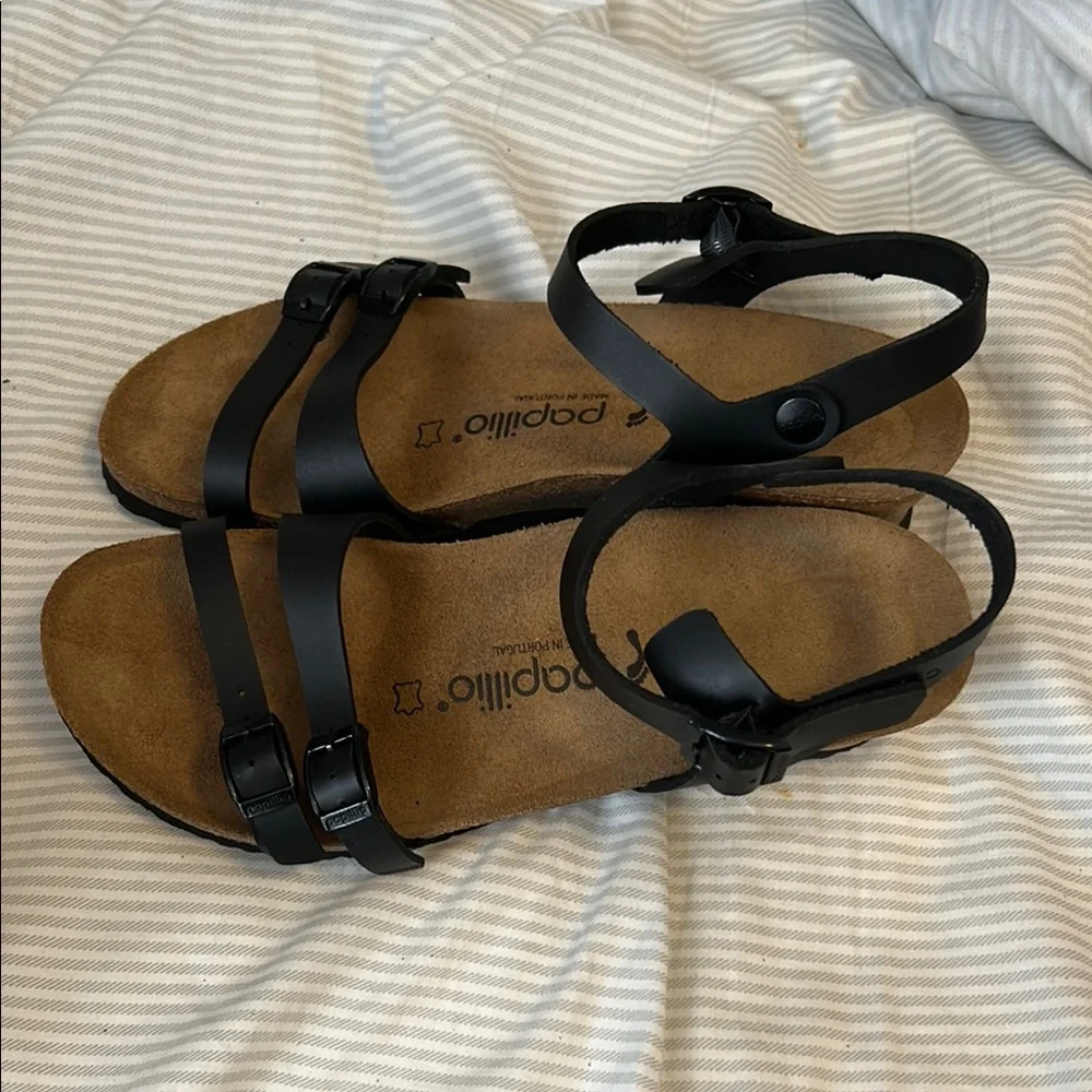 Papillio Women's Lana Black Sandals - Picture 5 of 7